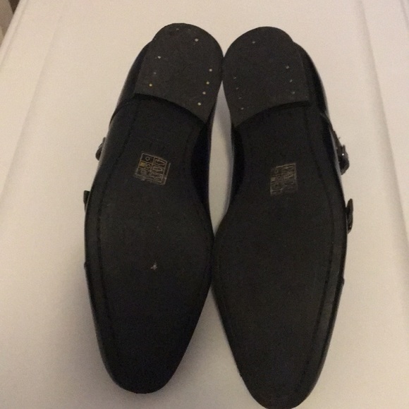 Walk London Double Buckle Monk Strap Shoes - Picture 6 of 7